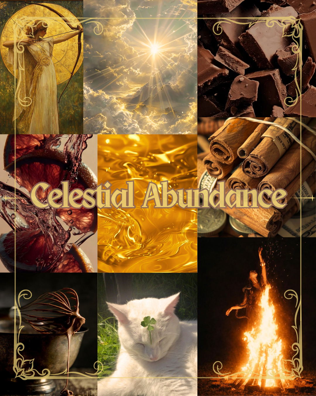 ✨CELESTIAL ABUNDANCE- Sacred Shadows Collection