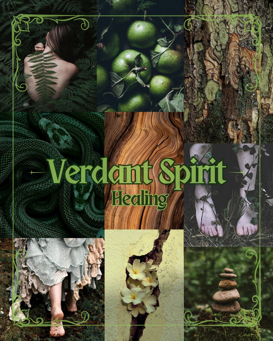 🌿VERDANT SPIRIT - Healing - Sacred Shadows Collection